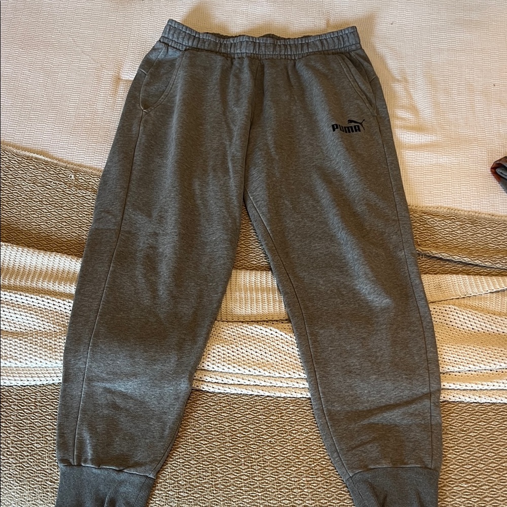 Men’s Puma Gray Jogger Pants